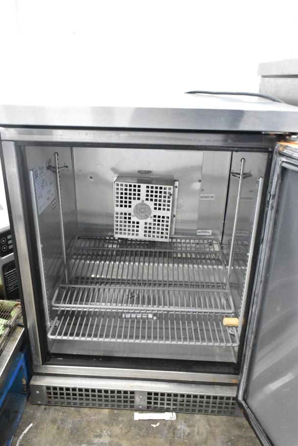 2017 True TUC-24F-HC Stainless Steel Commercial Single Door Undercounter Freezer. 115 Volts, 1 Phase. Tested and Working! - Image 4 of 6