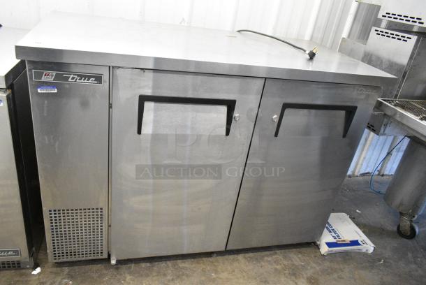 2017 True TBB-24-48-S Stainless Steel Commercial 2 Door Undercounter Back Bar Cooler. 115 Volts, 1 Phase. Tested and Working! - Image 2 of 7