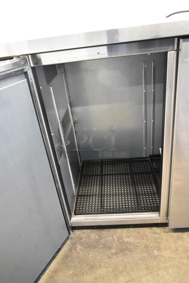 2017 True TBB-24-48-S Stainless Steel Commercial 2 Door Undercounter Back Bar Cooler. 115 Volts, 1 Phase. Tested and Working! - Image 4 of 7