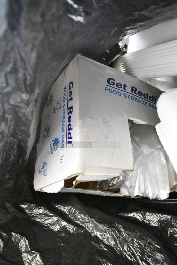 ALL ONE MONEY! Lot of Various Items Including Styrofoam To Go Containers. - Image 4 of 4