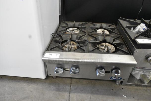 Atosa Stainless Steel Natural Gas Powered 4 Burner Range. - Image 1 of 8
