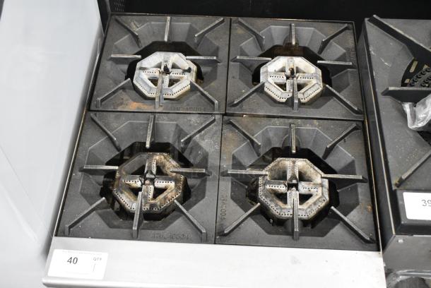 Atosa Stainless Steel Natural Gas Powered 4 Burner Range. - Image 5 of 8