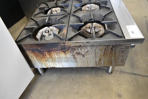 Atosa Stainless Steel Natural Gas Powered 4 Burner Range. - Image 8 of 8