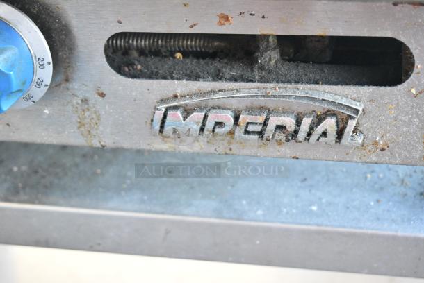 Imperial IPG-36 Stainless Steel Countertop Natural Gas Powered Flat Top Griddle. - Image 2 of 9