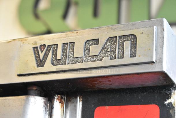 2 Vulcan Stainless Steel Commercial Natural Gas Powered Full Size Convection Oven w/ View Through Doors, and Thermostatic Controls on Commercial Casters. 2 Times Your Bid! - Image 2 of 9