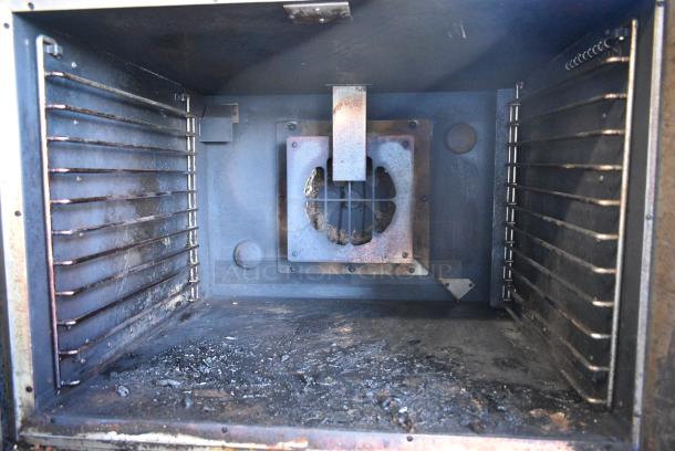 2 Vulcan Stainless Steel Commercial Natural Gas Powered Full Size Convection Oven w/ View Through Doors, and Thermostatic Controls on Commercial Casters. 2 Times Your Bid! - Image 5 of 9