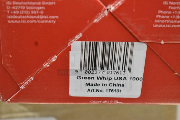 BRAND NEW IN BOX! Isi Green Whip Stainless Steel Whipped Cream Dispenser - Image 6 of 6