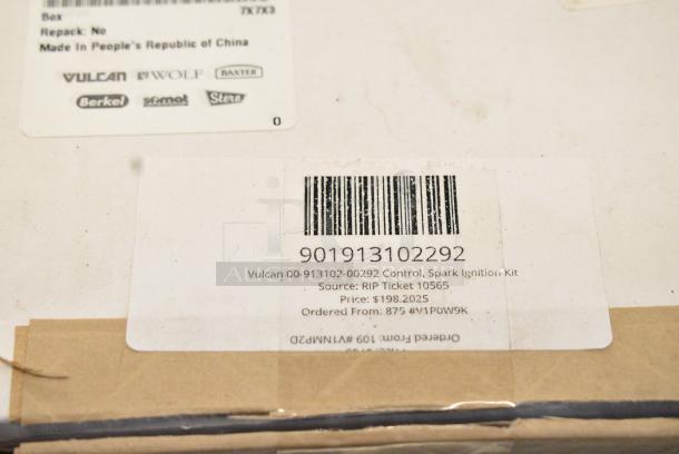BRAND NEW SCRATCH AND DENT! 901913102292 Vulcan 00-913102-00292 Control, Spark Ignition Kit - Image 3 of 9