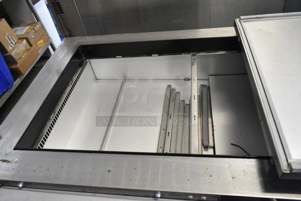 2022 Traulsen UST6024-LR Stainless Steel Commercial Prep Table on Commercial Casters. 115 Volts, 1 Phase. Tested and Working! - Image 6 of 11