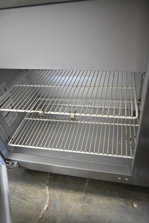 2022 Traulsen UST6024-LR Stainless Steel Commercial Prep Table on Commercial Casters. 115 Volts, 1 Phase. Tested and Working! - Image 7 of 11