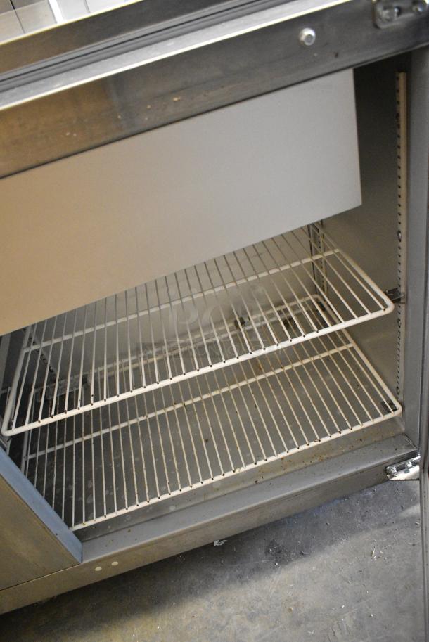 2022 Traulsen UST6024-LR Stainless Steel Commercial Prep Table on Commercial Casters. 115 Volts, 1 Phase. Tested and Working! - Image 8 of 11