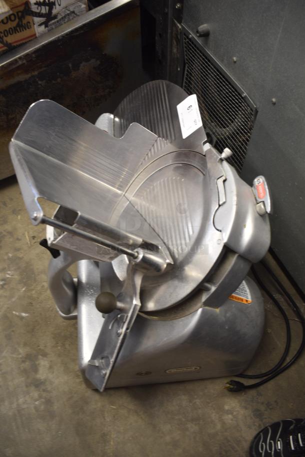 Berkel Stainless Steel Commercial Countertop Meat Slicer w/ Blade Sharpener. 115 Volts, 1 Phase. Tested and Working! - Image 3 of 5