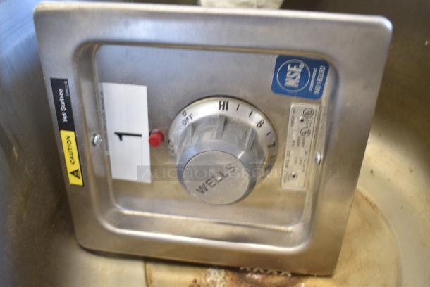 Wells SS-10ULTD Stainless Steel Round Drop In Food Warmer. 120 Volts, 1 Phase. - Image 3 of 6