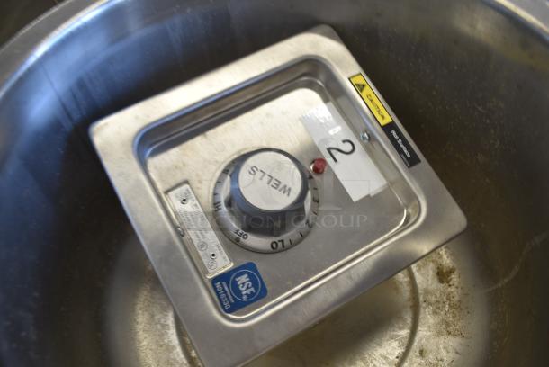 Wells SS-10ULTD Stainless Steel Round Drop In Food Warmer. 120 Volts, 1 Phase. - Image 3 of 5