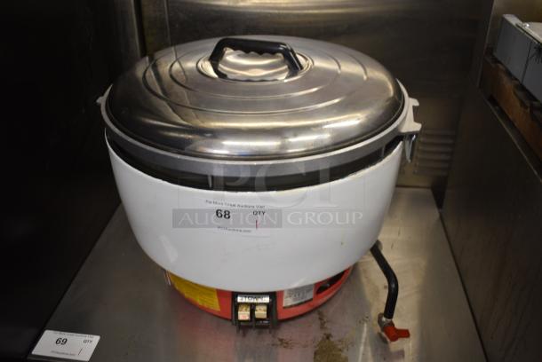 RiceMaster RS-50N-R Natural Gas 110 Cup Gas Rice Cooker / Warmer - Image 1 of 8