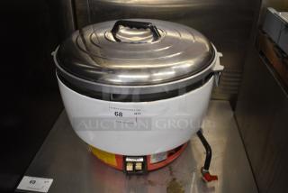 RiceMaster RS-50N-R Natural Gas 110 Cup Gas Rice Cooker / Warmer