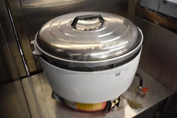 RiceMaster RS-50N-R Natural Gas 110 Cup Gas Rice Cooker / Warmer - Image 2 of 8
