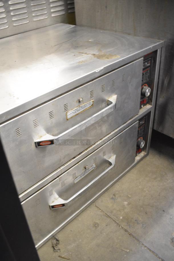 Hatco HDW-2 Stainless Steel Commercial 2 Drawer Warming Drawer. 115 Volts, 1 Phase. Tested and Working! - Image 2 of 7