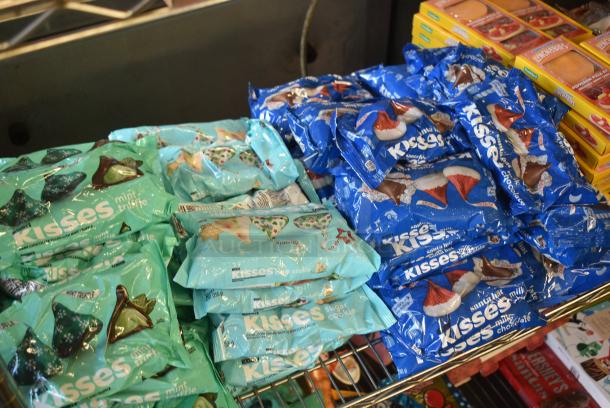 ALL ONE MONEY! Metro Lot of Various Candy Including Hersheys Kisses, Pez, Gummy Lunchables and Skittles. Metro Shelf Not Included. - Image 3 of 9