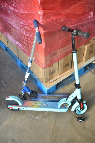 2 Scooter; Caroma and Razor. 2 Times Your Bid!