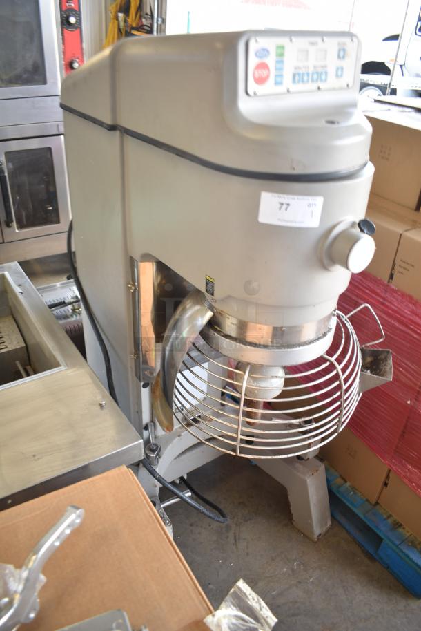 Globe SP62P Metal Commercial Floor Style 60 Quart Planetary Dough Mixer w/ Bowl Guard. 220 Volts, 1 Phase. - Image 2 of 9