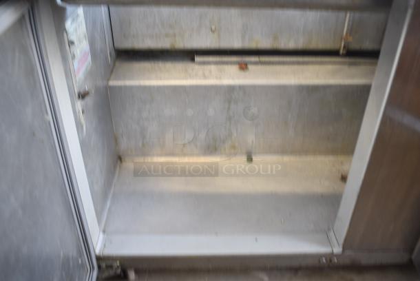 Continental SW40-24M Stainless Steel Commercial Prep Table w/ Door and 2 Drawers. 115 Volts, 1 Phase. Tested and Powers On But Does Not Get Cold - Image 5 of 9