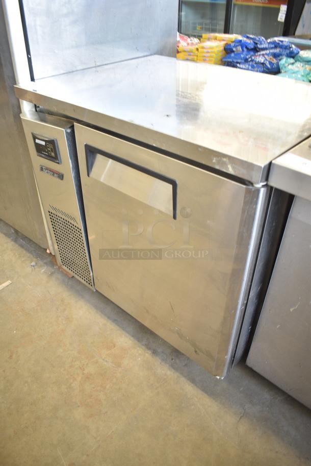 Turbo Air JUF-36 Stainless Steel Commercial Single Door Undercounter Freezer. 115 Volts, 1 Phase. Tested and Working! - Image 3 of 7