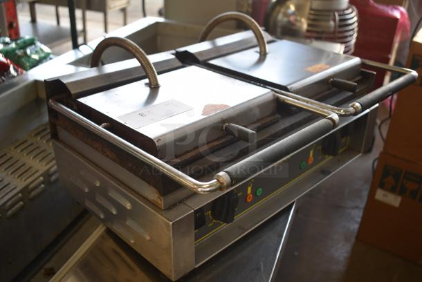 Sodir Majestic F Stainless Steel Commercial Countertop Double Panini Press. 220 Volts, 1 Phase. - Image 2 of 5