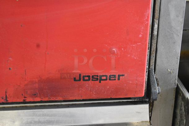 Josper Metal Commercial Charcoal Oven on Commercial Casters. Appears to be Model HJA-45. - Image 2 of 5
