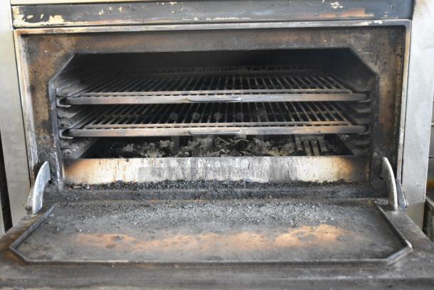 Josper Metal Commercial Charcoal Oven on Commercial Casters. Appears to be Model HJA-45. - Image 5 of 5