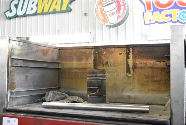 Josper Metal Commercial Charcoal Oven on Commercial Casters. Appears to be Model HJA-45. - Image 3 of 5