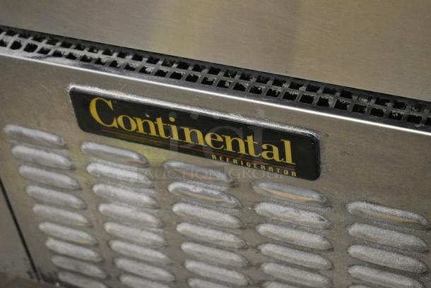 Continental CPA118 Stainless Steel Commercial Pizza Prep Table on Commercial Casters. 115 Volts, 1 Phase. Tested and Working! - Image 2 of 11
