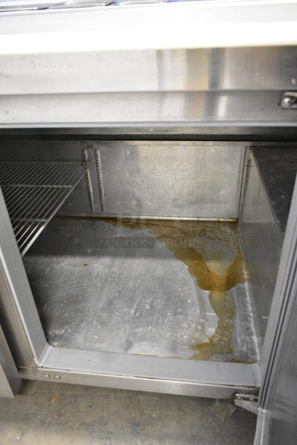 Continental CPA118 Stainless Steel Commercial Pizza Prep Table on Commercial Casters. 115 Volts, 1 Phase. Tested and Working! - Image 9 of 11