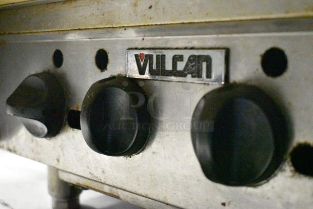 Vulcan CAVB35N Stainless Steel Commercial Countertop Natural Gas Powered Charbroiler Grill. - Image 3 of 12