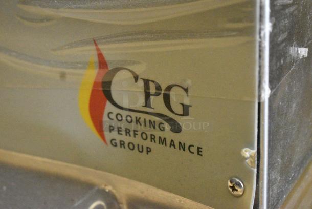 Cooking Performance Group CPG Stainless Steel Commercial Countertop Natural Gas Powered Flat Top Griddle. - Image 3 of 5