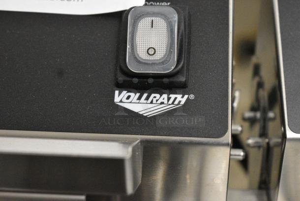 BRAND NEW SCRATCH AND DENT! 2024 Vollrath FFA8110 Stainless Steel Commercial Electric Powered 2 Bay Deep Fat Fryer w/ 4 Metal Fry Baskets. 208/240 Volts, 1 Phase. - Image 2 of 10