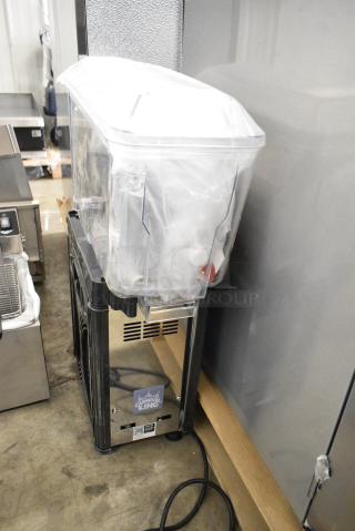 BRAND NEW SCRATCH AND DENT! Carnival King 382RBD3G1 Single 3 Gallon Bowl Refrigerated Beverage Dispenser. 120 Volts, 1 Phase. Tested and Working!