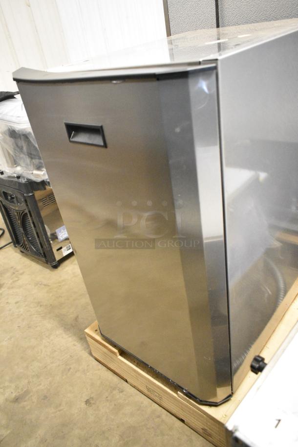 BRAND NEW SCRATCH AND DENT! 2024 Scotsman HSTCD16-A 1/2" x 23 9/16" x 32" Enclosed Stainless Steel Ice Dispenser Stand with Door - Image 2 of 4