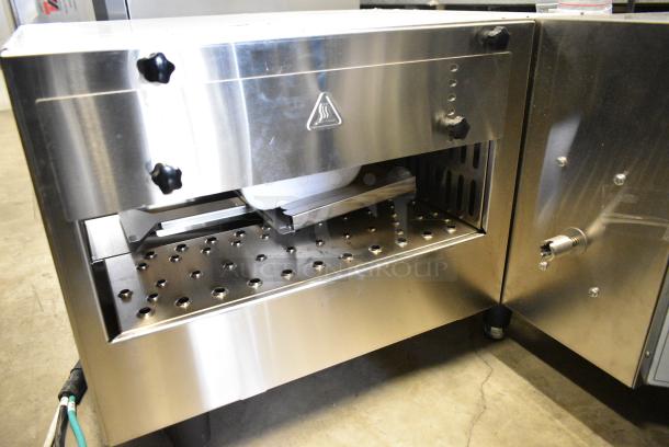 BRAND NEW SCRATCH AND DENT! Cooking Performance Group CPG 351ICOED Stainless Steel Commercial Countertop Electric Powered Conveyor Pizza Oven. No Conveyor. 240 Volts, 1/3 Phase. - Image 6 of 8