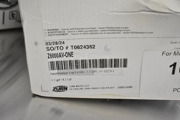 BRAND NEW SCRATCH AND DENT! Zurn Z6000AV-ONE AquaVantage AV Exposed Manual Diaphragm High Efficiency Toilet Flush Valve - 1.1 Gallons Per Flush - Image 4 of 4