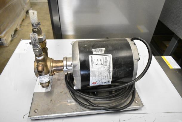 BRAND NEW SCRATCH AND DENT! US Motor S55JXRPA-8170 Motor. 115 Volts, 1 Phase. - Image 4 of 5