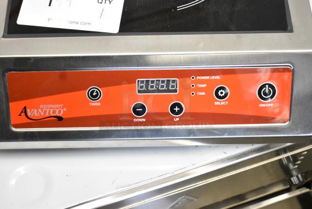 BRAND NEW SCRATCH AND DENT! 2024 Avantco 177IC3500 Countertop Induction Range / Cooker. 208-240 Volts, 1 Phase. - Image 3 of 6