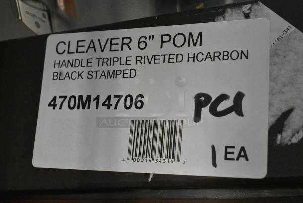 5 BRAND NEW SCRATCH AND DENT! Items Including 470M14706 Mercer Culinary M14706 6" Cleaver, 407JAS10055B Thunder Group 7" Stainless Steel Angled Cleaver with Riveted Wood Handle, 017858R0423 Chapin Spray Nozzle, 2 Zesters. 5 Times Your Bid! - Image 5 of 12