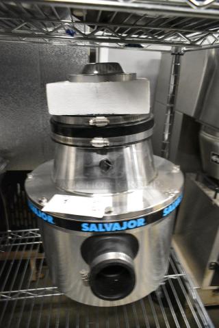 BRAND NEW SCRATCH AND DENT! Salvajor 200 Stainless Steel Commercial Garbage Disposal. 115 Volts, 1 Phase.