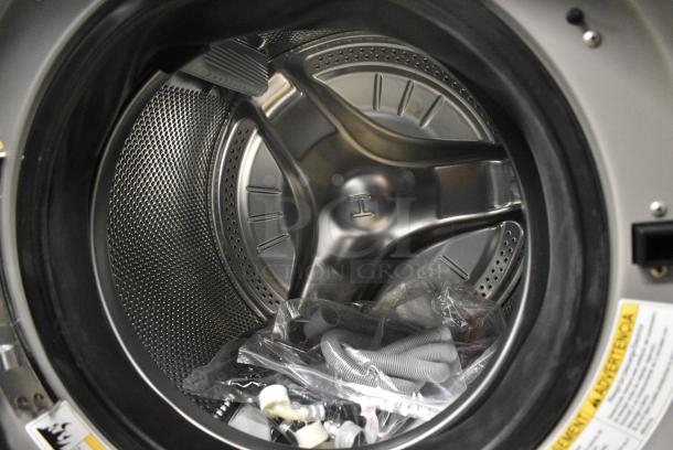 BRAND NEW SCRATCH AND DENT! Laundrylux WHLFP817MC2 Crossover 3.5 cu. ft. 27" Front Load Electric Commercial Washer - Free Use. 120 Volts, 1 Phase. - Image 6 of 7
