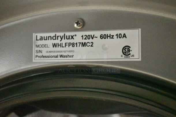 BRAND NEW SCRATCH AND DENT! Laundrylux WHLFP817MC2 Crossover 3.5 cu. ft. 27" Front Load Electric Commercial Washer - Free Use. 120 Volts, 1 Phase. - Image 7 of 7