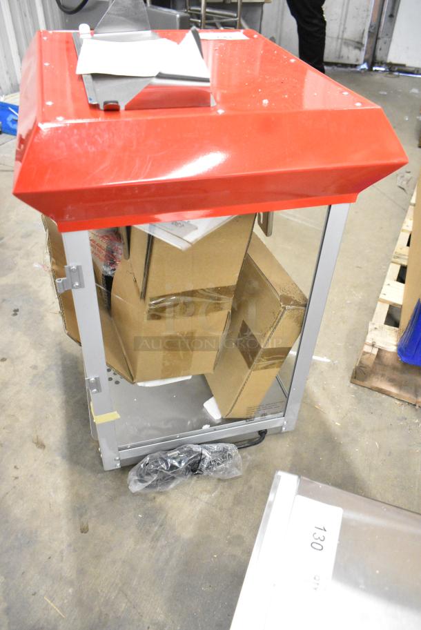 BRAND NEW SCRATCH AND DENT! Carnival King 382PM850 8 oz. Commercial Popcorn Machine / Popper. 120 Volts, 1 Phase. Tested and Working! - Image 3 of 5
