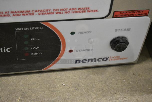 BRAND NEW SCRATCH AND DENT! 2024 Nemco 6625B Fresh-O-Matic Countertop Rethermalizer and Tortilla / Portion Steamer. 120 Volts, 1 Phase. Tested and Working! - Image 3 of 6