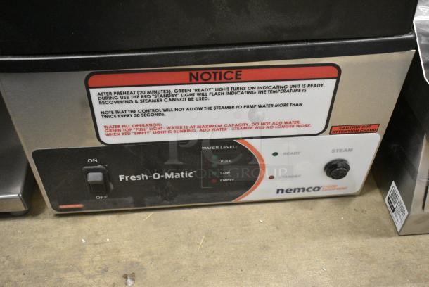 BRAND NEW SCRATCH AND DENT! 2024 Nemco 6625B Fresh-O-Matic Countertop Rethermalizer and Tortilla / Portion Steamer. 120 Volts, 1 Phase. Tested and Working! - Image 4 of 6