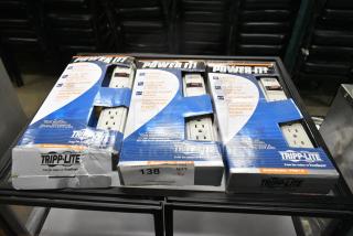 3 BRAND NEW! Tripp lite PS615 Power It Power Strips. 3 Times Your Bid!